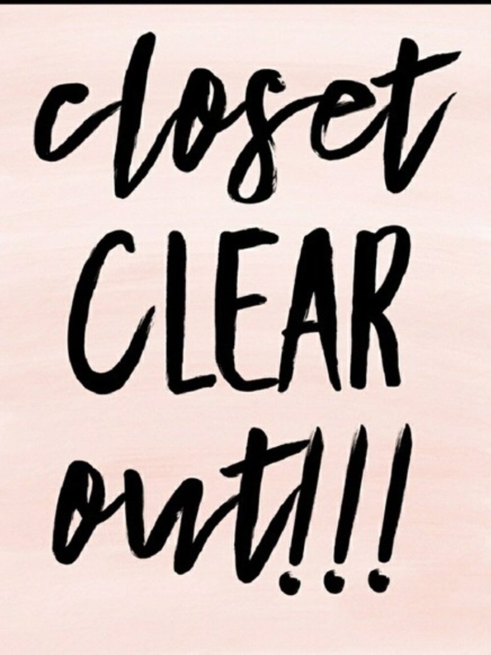 Prices dropped today! 6/25 for closet clear out!